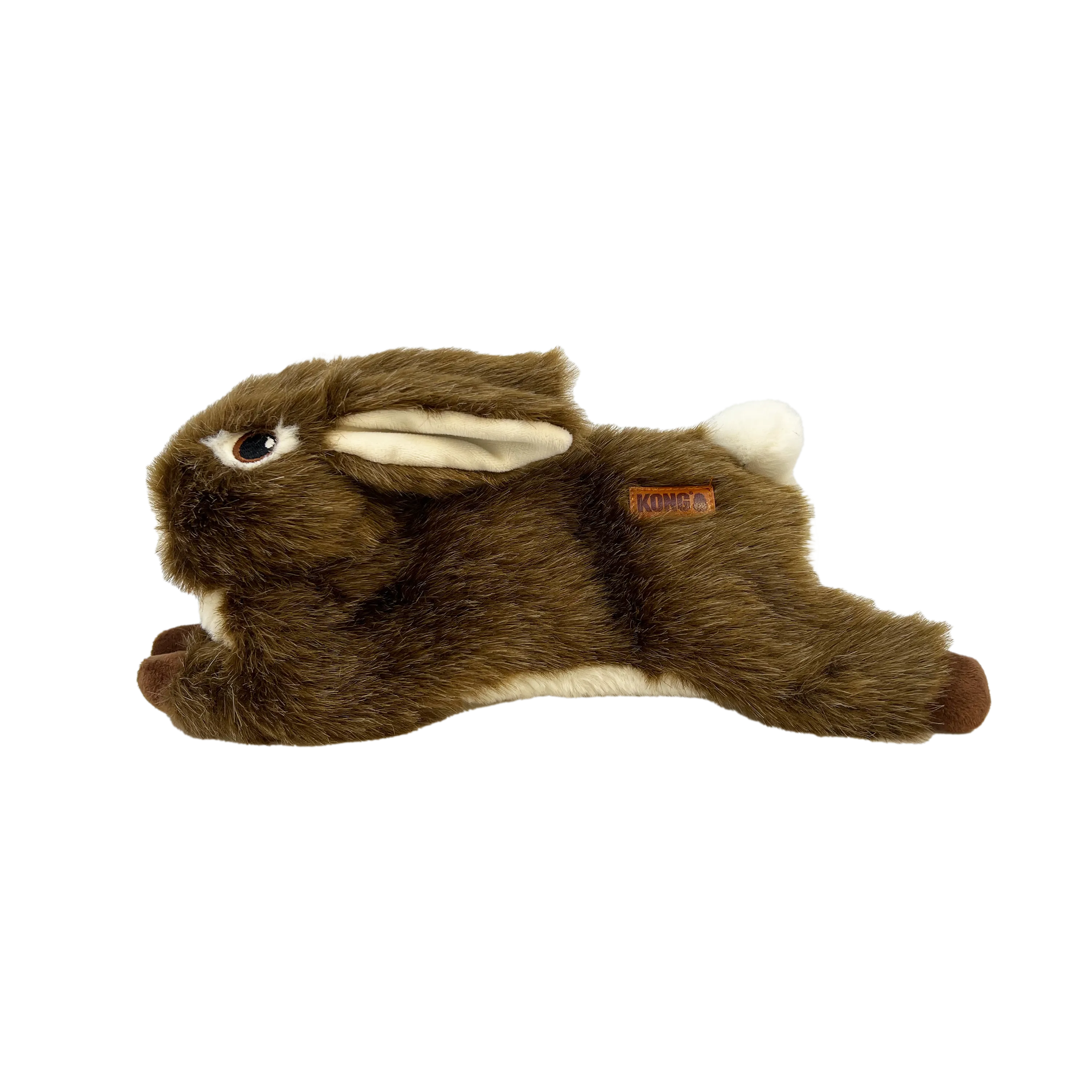 KONG Wild Low Stuff Creatures Rabbit Dog Toy (Medium)