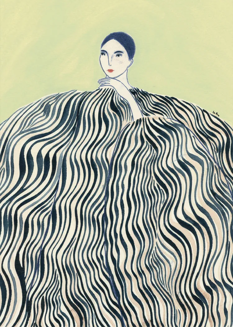 La Poire - Zebra Coat