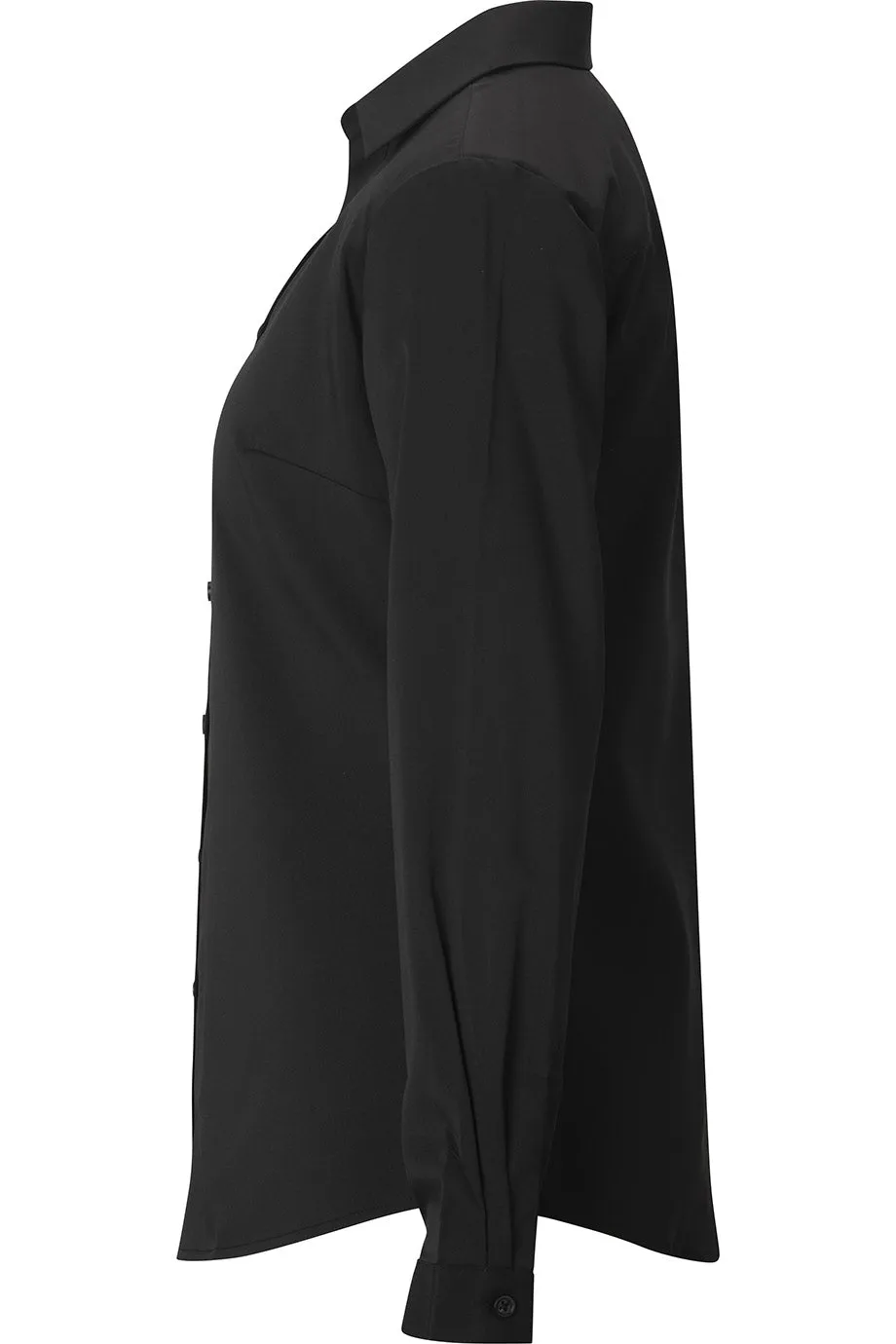 Ladies' Black Sustainable Blouse