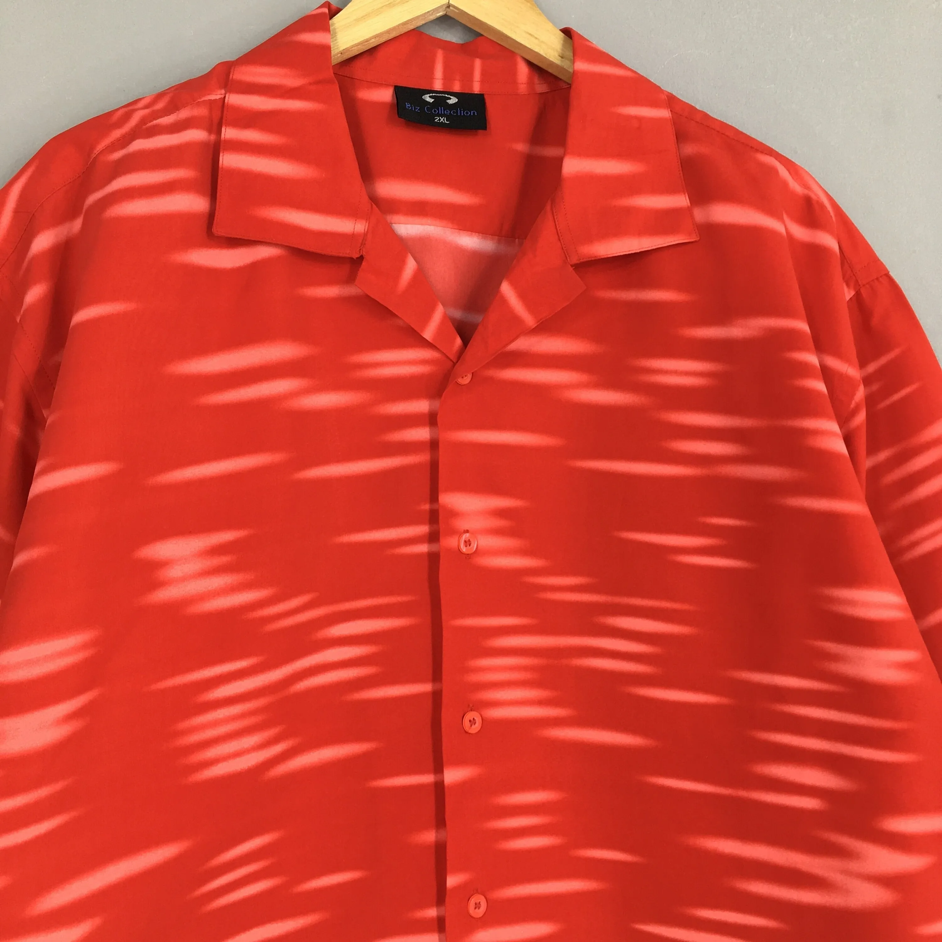 Leaves Hawaii Aloha Red Shirts 2XLarge