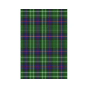 Leslie Hunting Tartan Flag K7