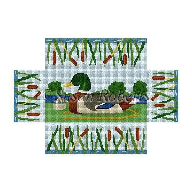 Mallard Brick Cover Canvas