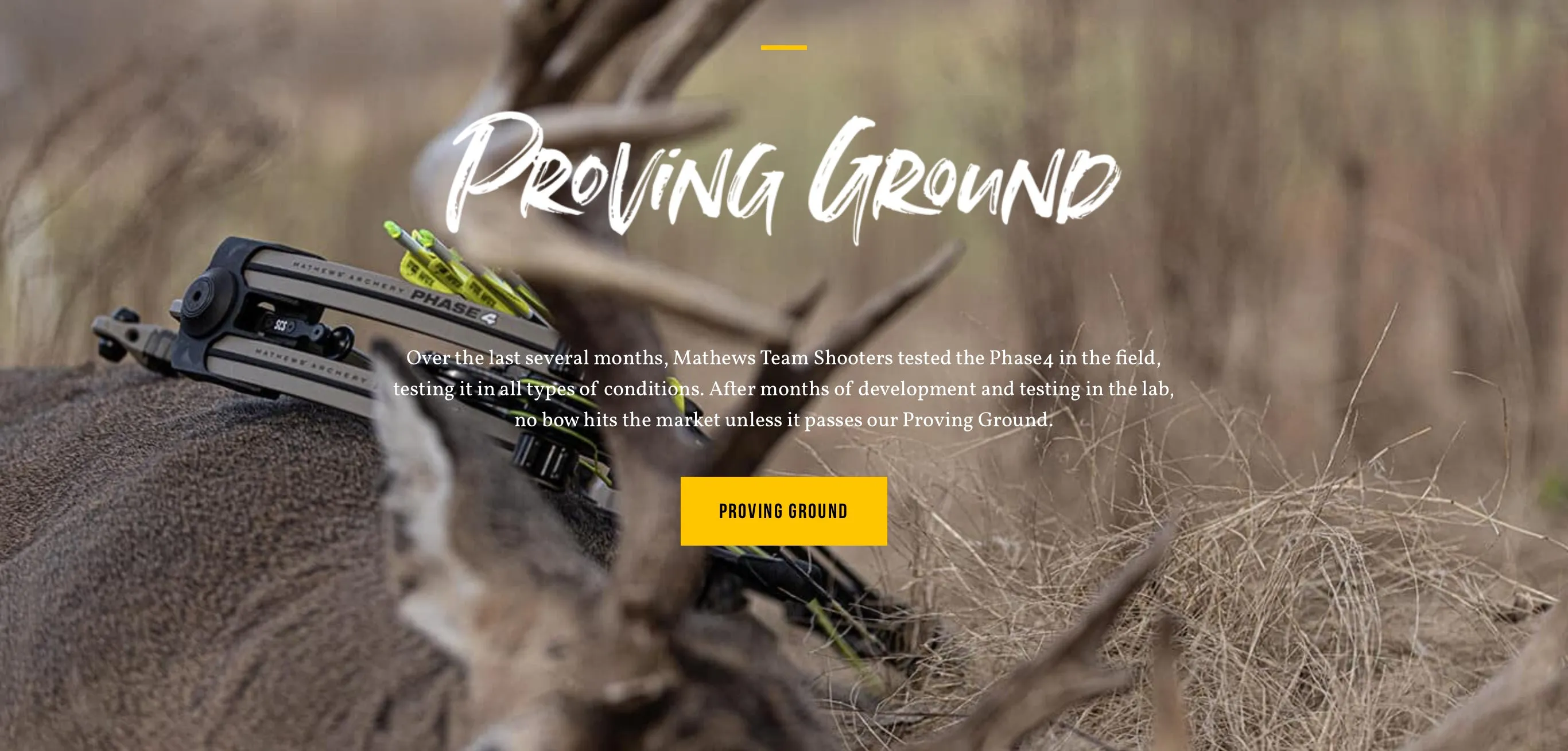 Mathews PHASE4™ 29 Compound Bow | Most Advanced and Adaptable Hunting System