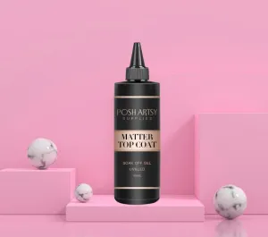 Matte Top Coat Refill Bottle - Hema Free