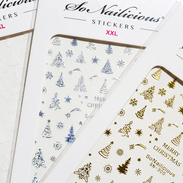 Merry Christmas Sticker Set - SAVE 30% - ONLY 2 LEFT!