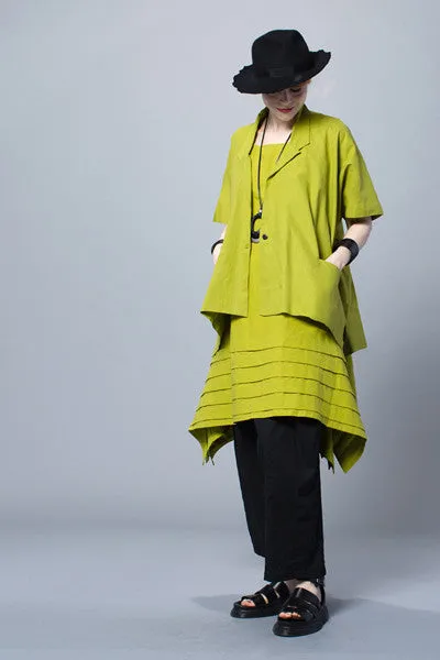 Minimalist Jacket in Lime Napoli
