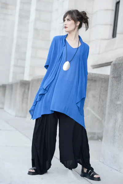Minimalist Jacket in Neptune Crinkle
