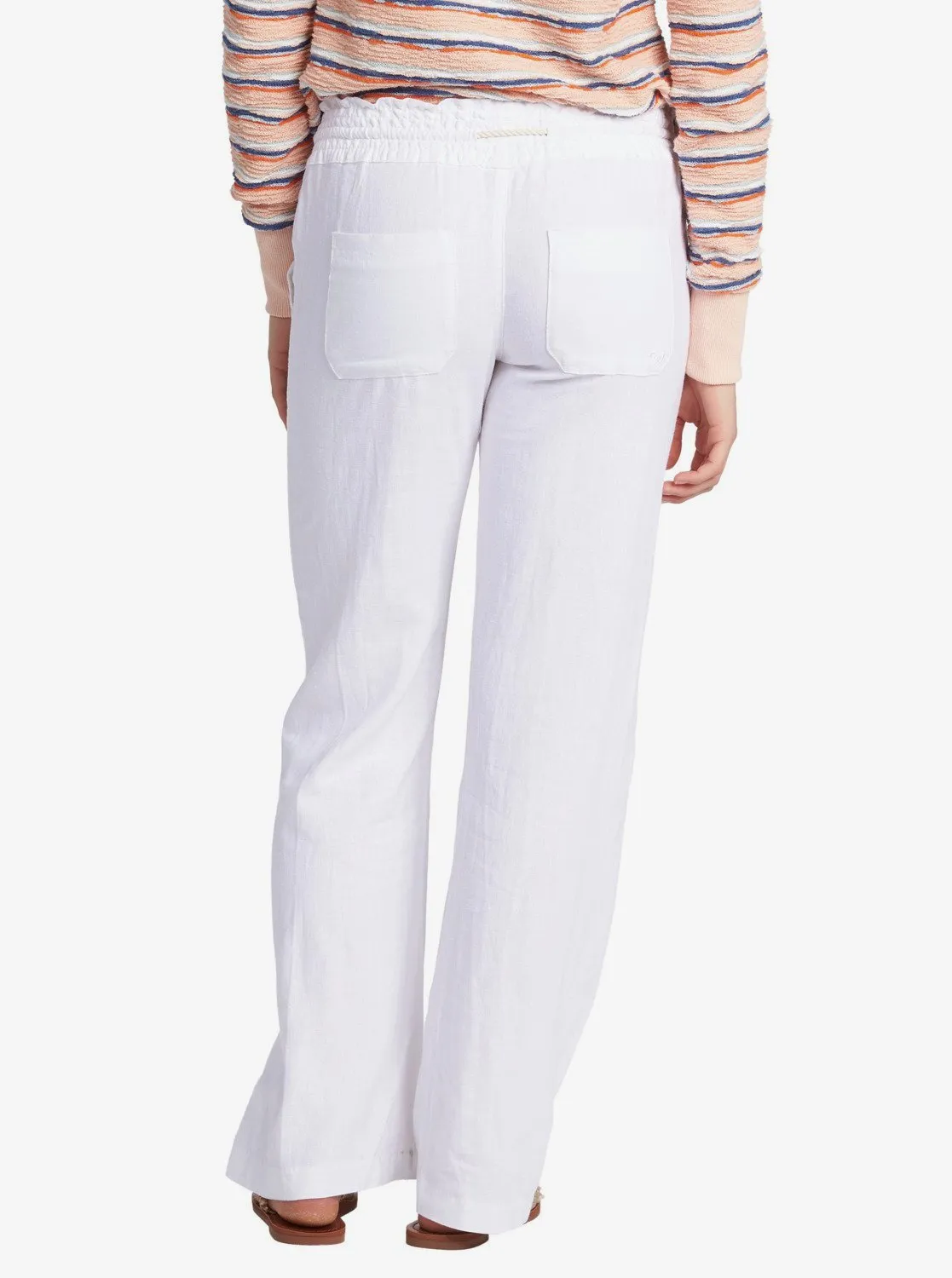 Oceanside Flared Pants - Sea Salt