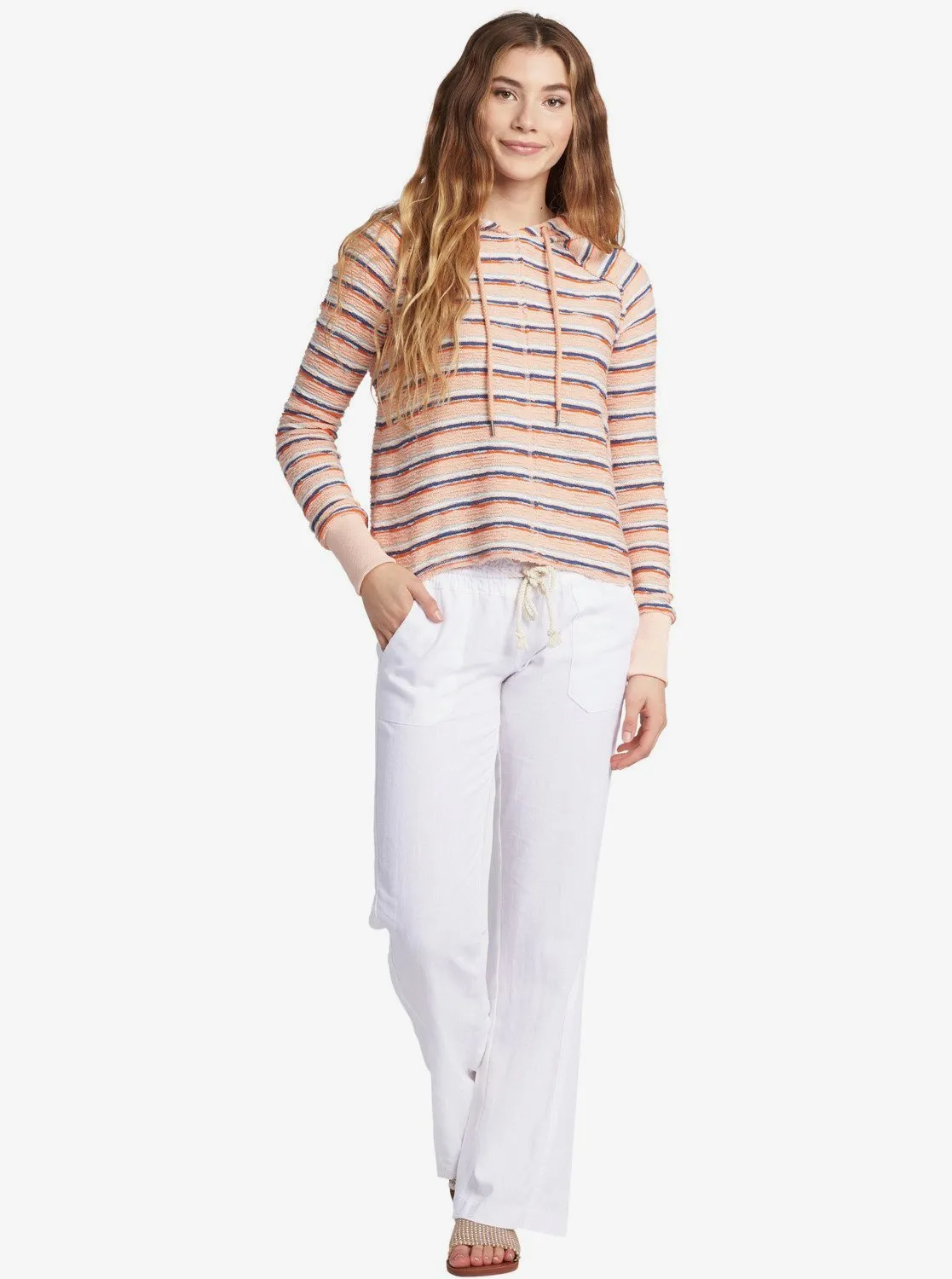 Oceanside Flared Pants - Sea Salt