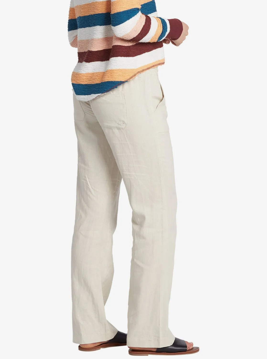 Oceanside Flared Pants - Stone