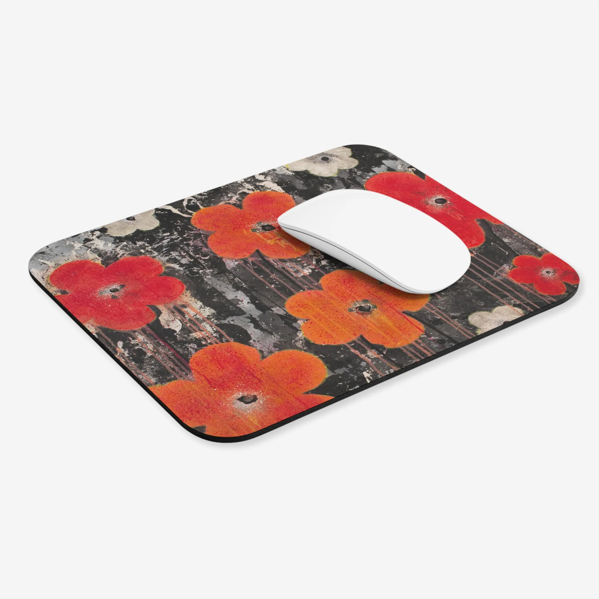 Pantone Poppies Mouse Pad