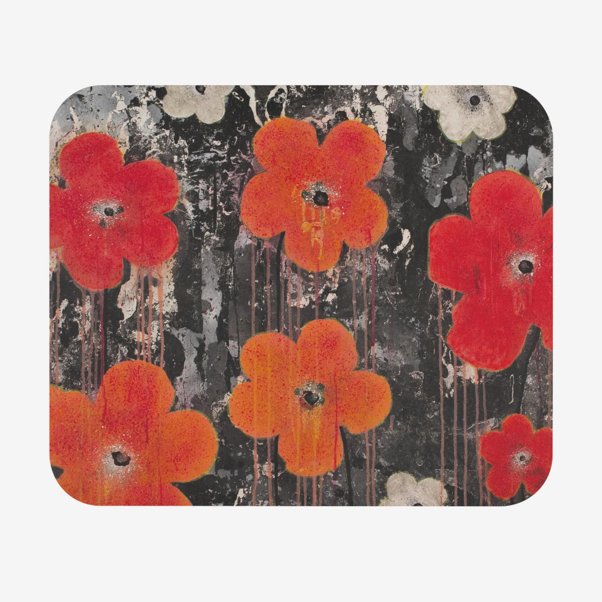 Pantone Poppies Mouse Pad