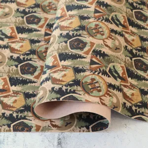 Park Patches Cork Fabric