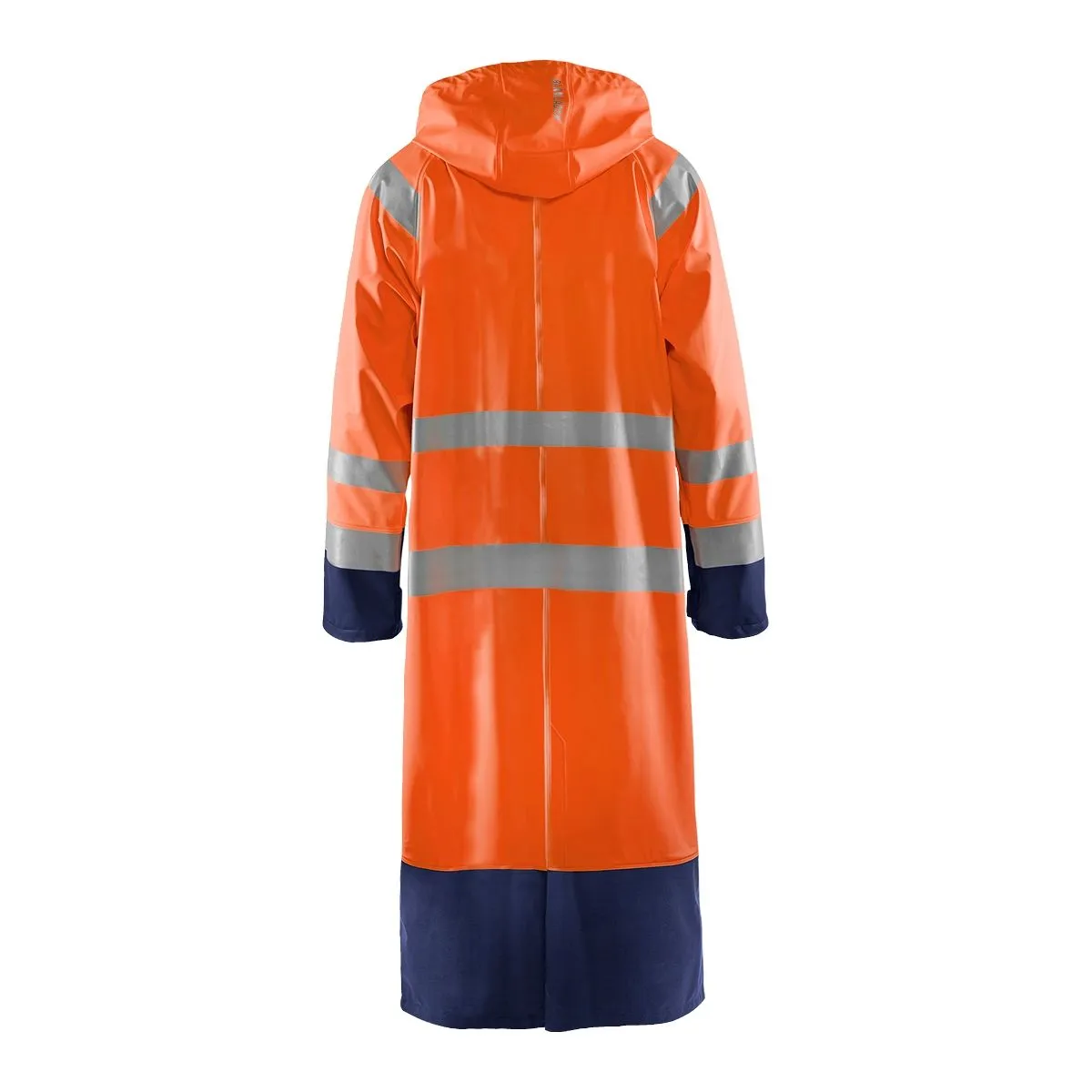 Rain&#x20;Coat&#x20;High&#x20;Vis&#x20;Level&#x20;1&#x20;4325&#x20;High&#x20;Vis&#x20;Oranje&#x2F;Marine&#x20;-&#x20;Bl&#xE5;kl&#xE4;der