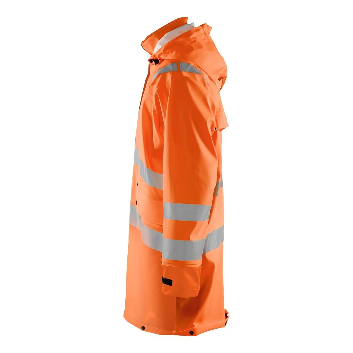 Rain&#x20;Jacket&#x20;High&#x20;Vis&#x20;Level&#x20;3&#x20;4326&#x20;High&#x20;Vis&#x20;Geel&#x2F;Marine&#x20;-&#x20;Bl&#xE5;kl&#xE4;der