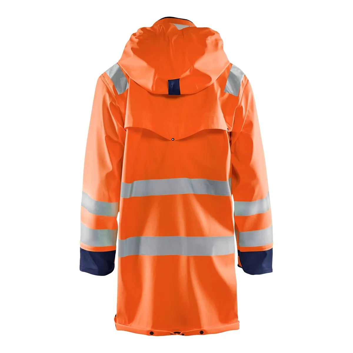 Rain&#x20;Jacket&#x20;High&#x20;Vis&#x20;Level&#x20;3&#x20;4326&#x20;High&#x20;Vis&#x20;Geel&#x2F;Marine&#x20;-&#x20;Bl&#xE5;kl&#xE4;der