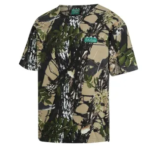 Ridgeline Premium Workman Zip Tee - Buffalo Camo