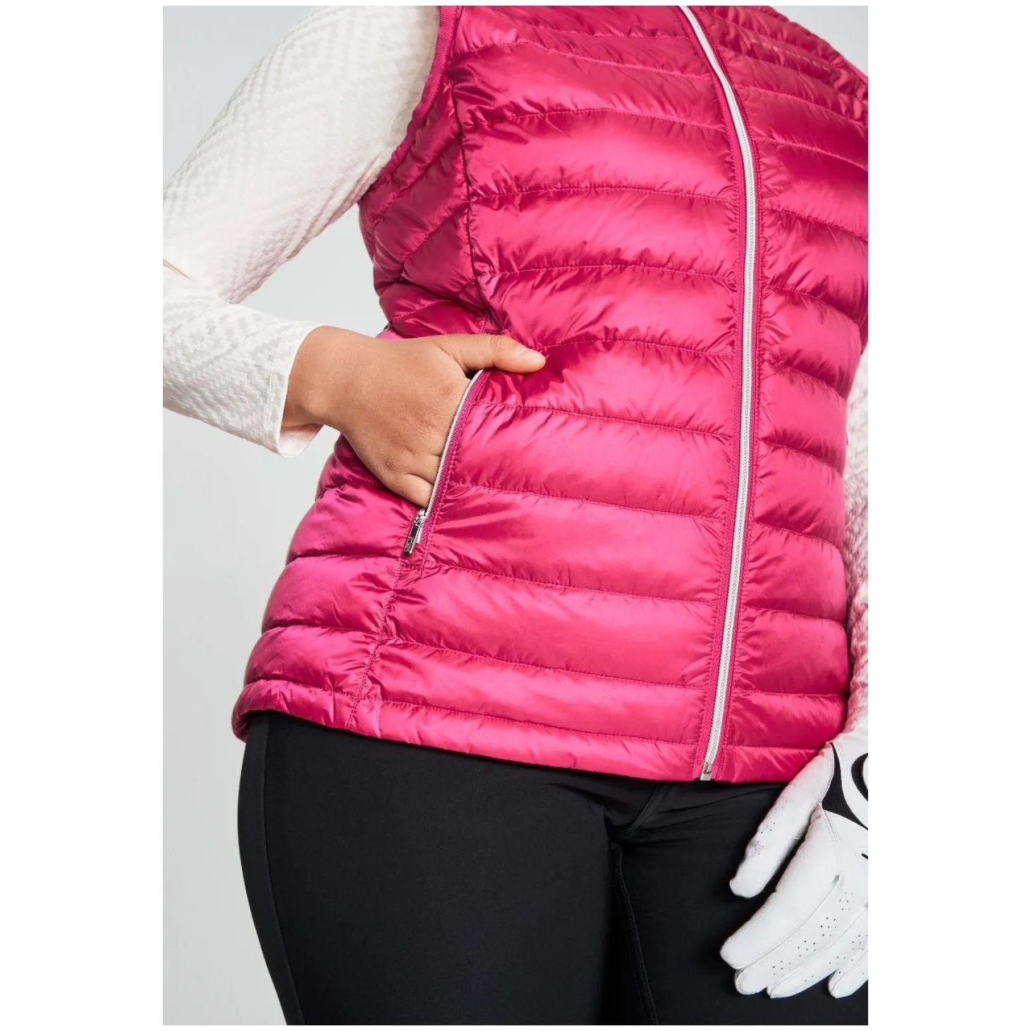 Rohnisch Ladies Shine Light Down Golf Vest 110400