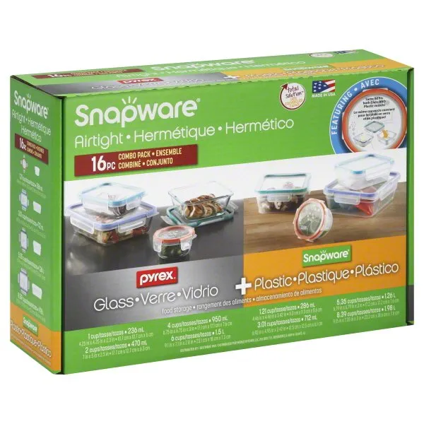 Snapware Total Solution 16-Pc Set