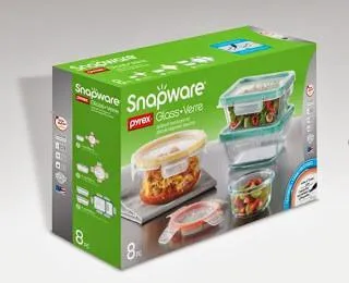 Snapware Total Solution Pyrex 8-Pc Set