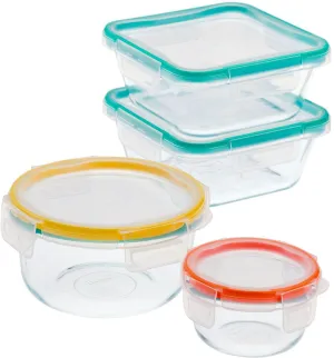 Snapware Total Solution Pyrex 8-Pc Set