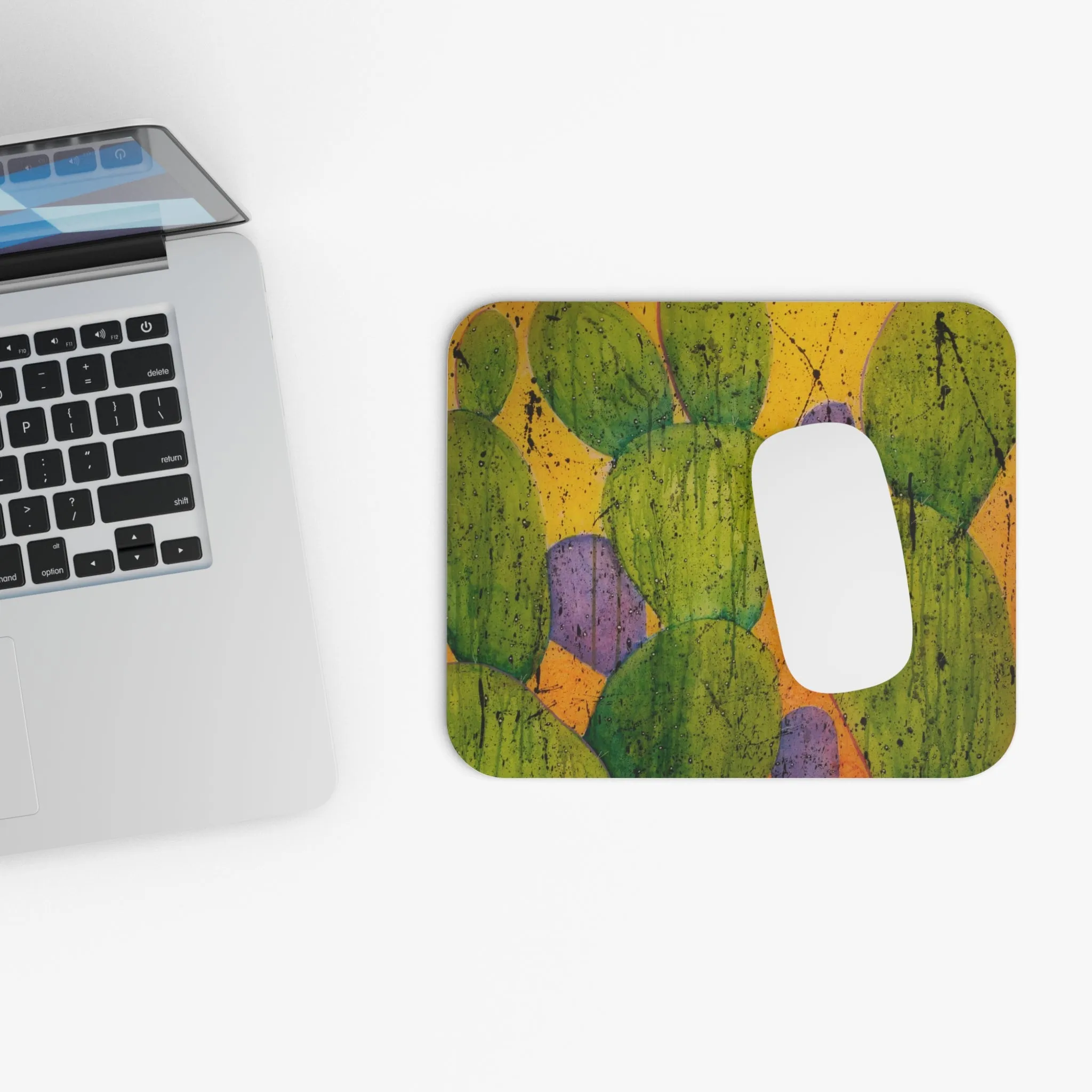 Spikes and Splatters Mouse Pad