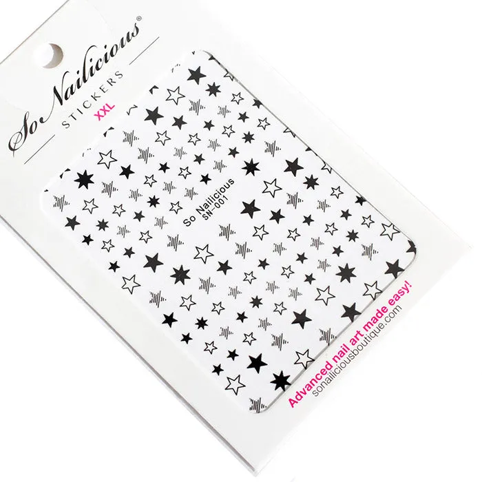 Star Stickers - 001 XXL - 5 Colours