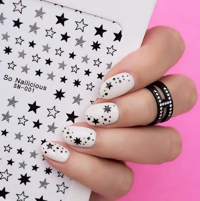 Star Stickers - 001 XXL - 5 Colours
