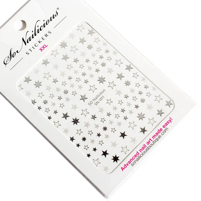 Star Stickers - 001 XXL - 5 Colours