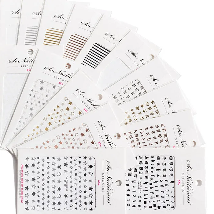 Star Stickers - 001 XXL - 5 Colours