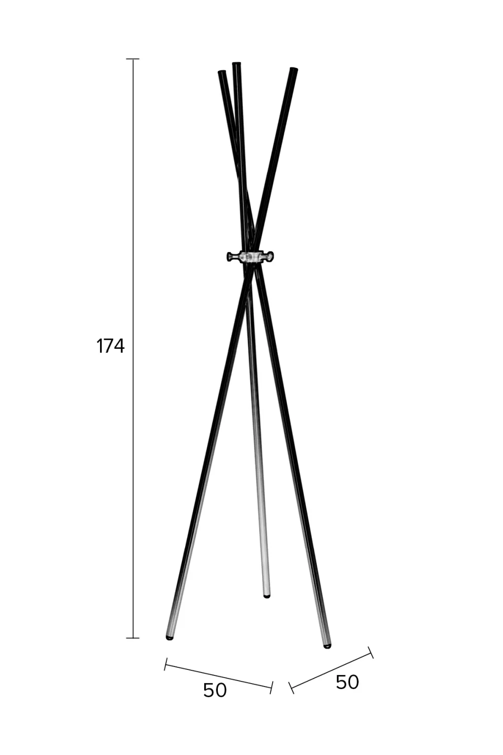 Tripod Metal Coat Rack | DF Darwin