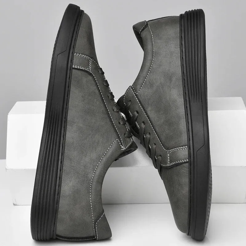 Vera | Minimalist Suede Leather Sneakers