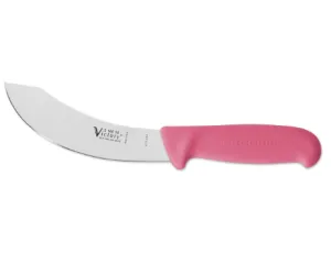 Victory Pro Grip Pink Skinner Knife - 15cm Hangsell